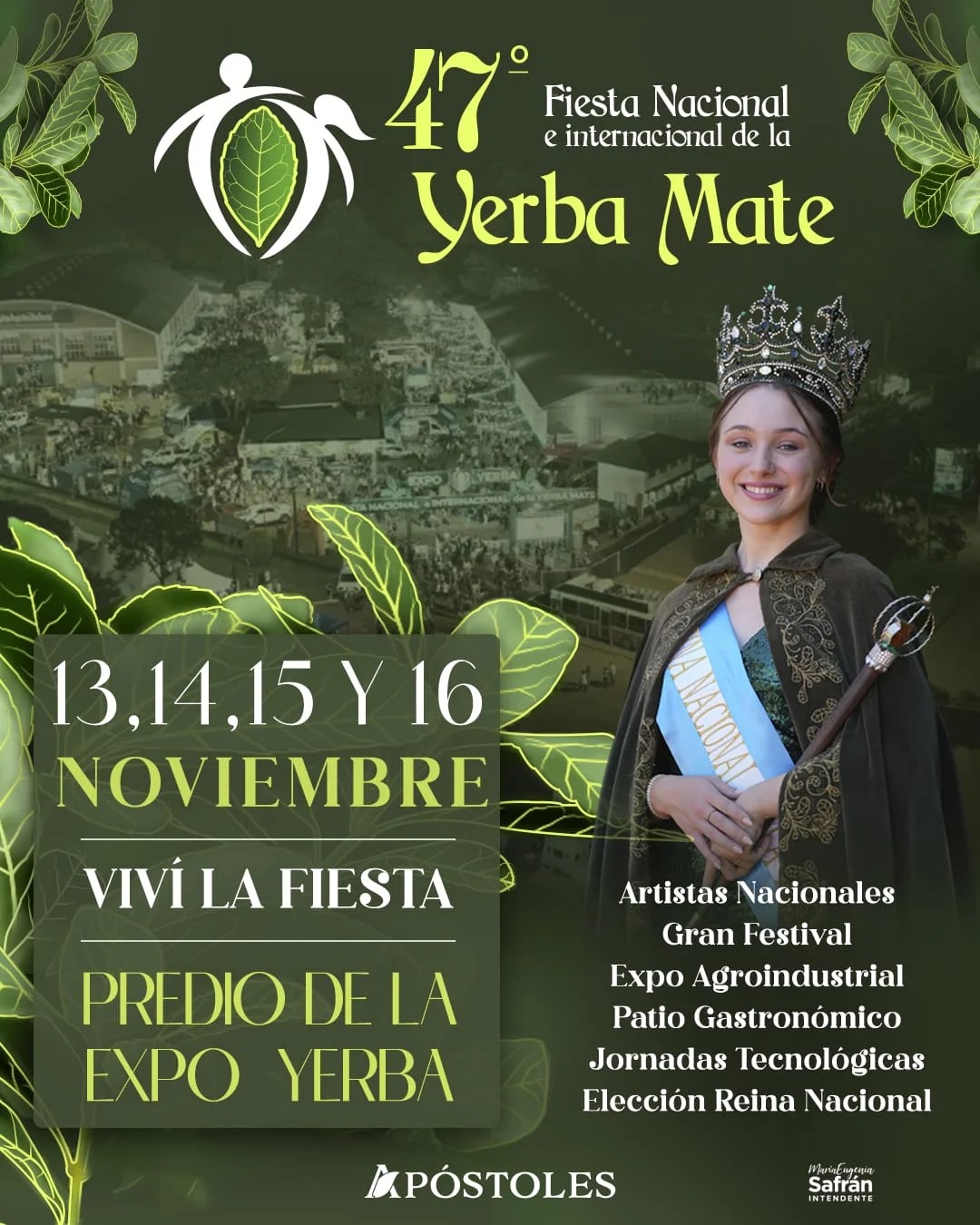 47° Fiesta Nacional de la Yerba Mate en Apóstoles - RedMisiones.com